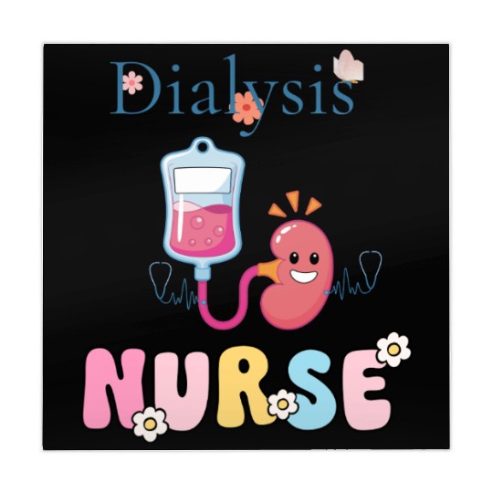 Dialysis Nurse Illustration Mahjong Mats