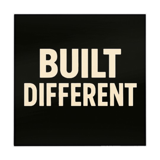 Empowering Built Different Motif Mahjong Mats