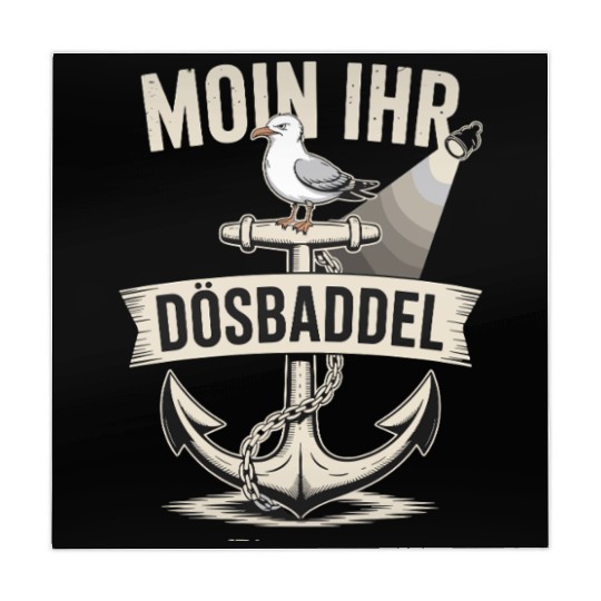 Moin Ihr Dösbaddel Seagull And Anchor Maritime Mahjong Mats
