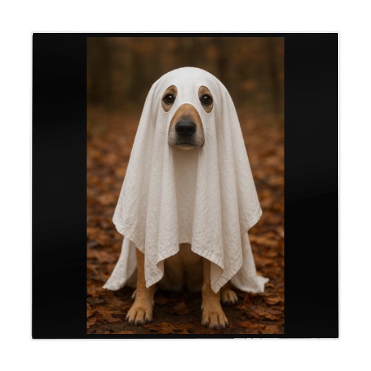 Autumn Forest Ghost Dog Tapestry Mahjong Mats
