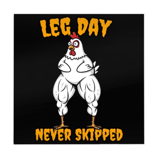 Funny Leg Day Mahjong Mats | Leg Day Never Mahjong Mats