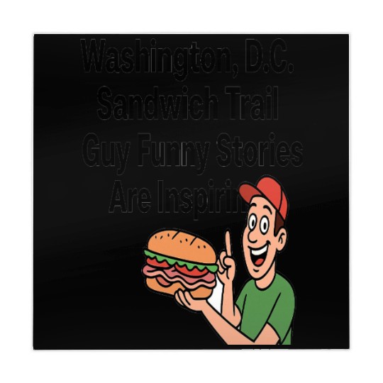 Washington DC Sandwich Throw Guy  Mahjong Mats