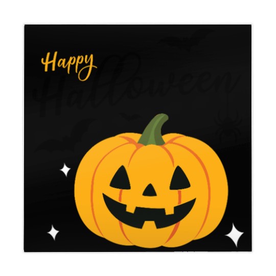 Pumpkin Jack O Lantern Halloween Design Mahjong Mats