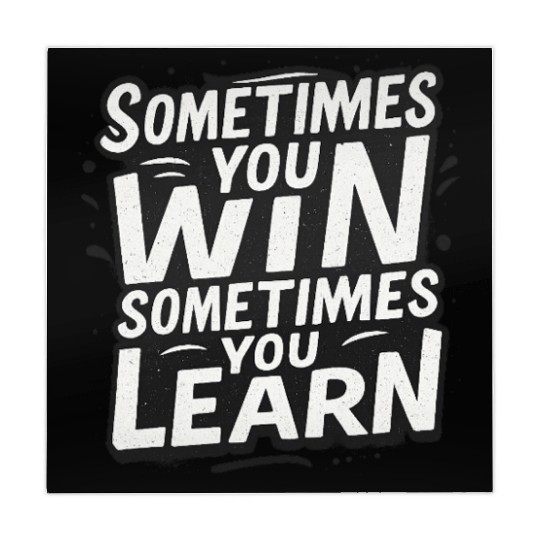 Motivational Quote Design Inspiring Growth Mahjong Mats