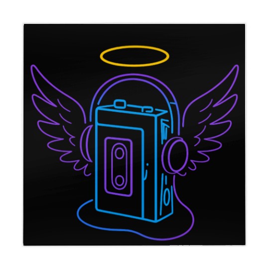 Celestial Audio Girl with Angel Wings Mahjong Mats