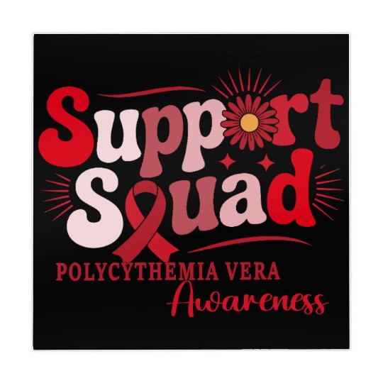 Polycythemia Vera Support Squad Design Mahjong Mats