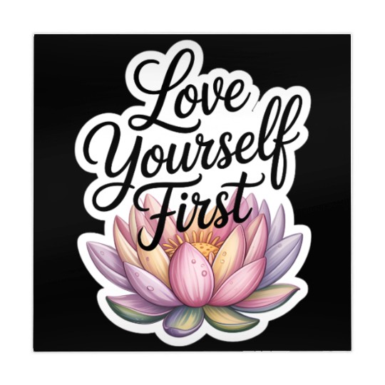 Inspirational Lotus Floral Affirmation Mahjong Mats