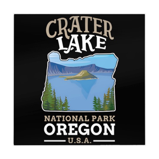 Crater Lake National Park US Oregon Mahjong Mats