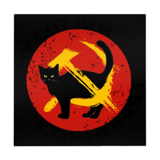 My Cat Is A Communist For Cat Lovers Mahjong Mats