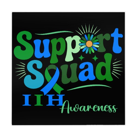 Support Squad IIH Awareness Design Mahjong Mats