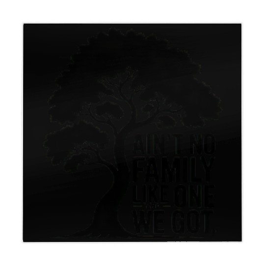 Family Tree Silhouette with Affirmation Mahjong Mats