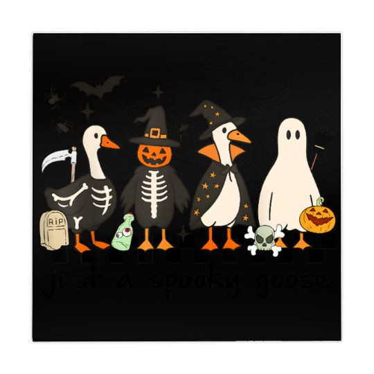 Just A Spooky Goose Halloween Costume Silly Goose Mahjong Mats