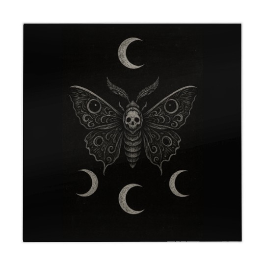 Dark Celestial Butterfly Tapestry Mahjong Mats