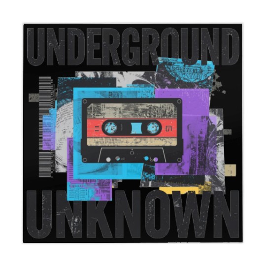 Underground Cassette Tape Urban Art Mahjong Mats