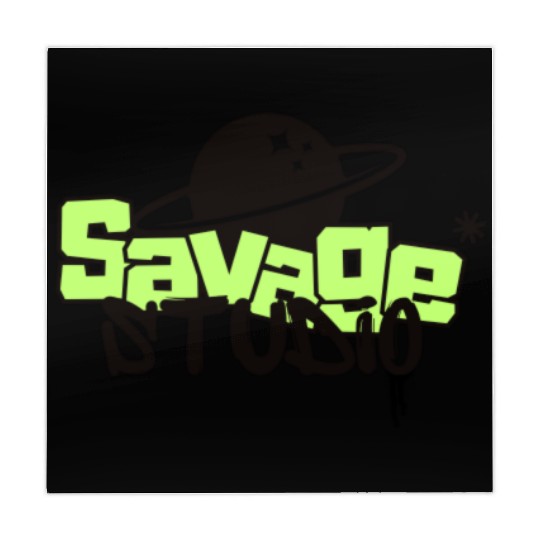 Cosmic Dog Logo Yellow-green Font Mahjong Mats