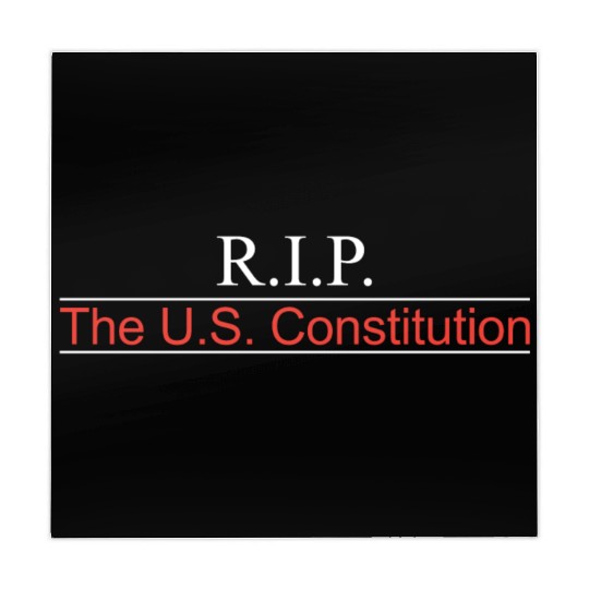 RIP US Constitution Front Mahjong Mats