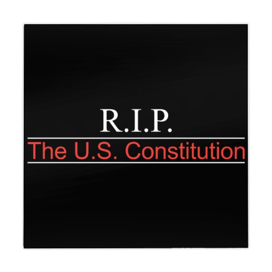 RIP US Constitution Front Mahjong Mats