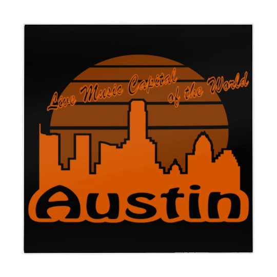 Austin Texas burnt orange Mahjong Mats