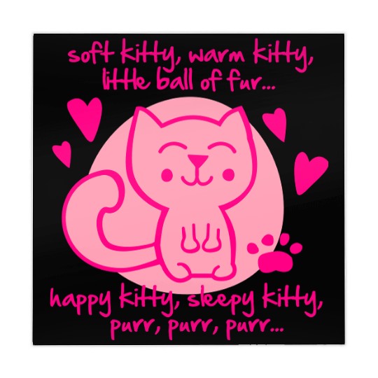 soft kitty, warm kitty, little ball of fur... Mahjong Mats