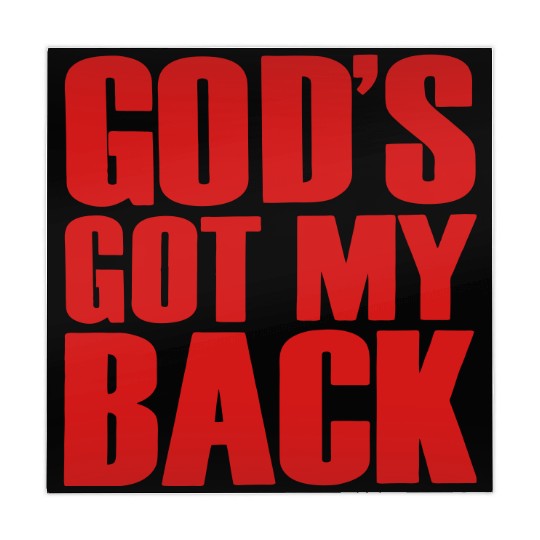 GOD'S GOT MY BACK Mahjong Mats