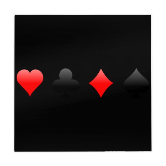 Playing Card Suits Mahjong Mats