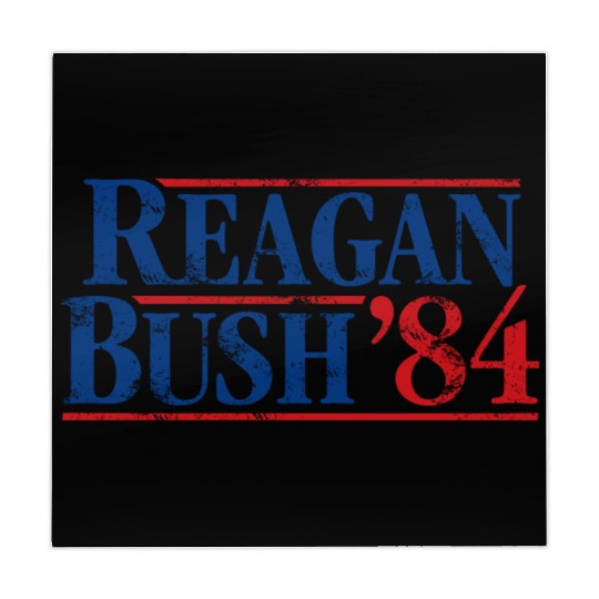 Distressed Reagan - Bush ’84 Mahjong Mats