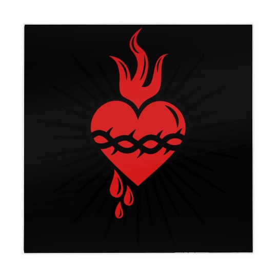 Sacred Heart of Jesus - Christ Consciousness Mahjong Mats