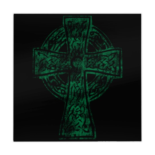 Classic Vintage Style Celtic Cross Crucifix Mahjong Mats