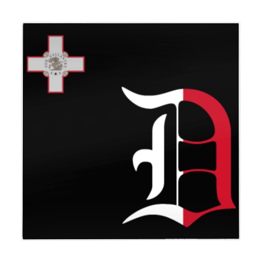 Detroit Malta Maltese Pride Flag Mahjong Mats