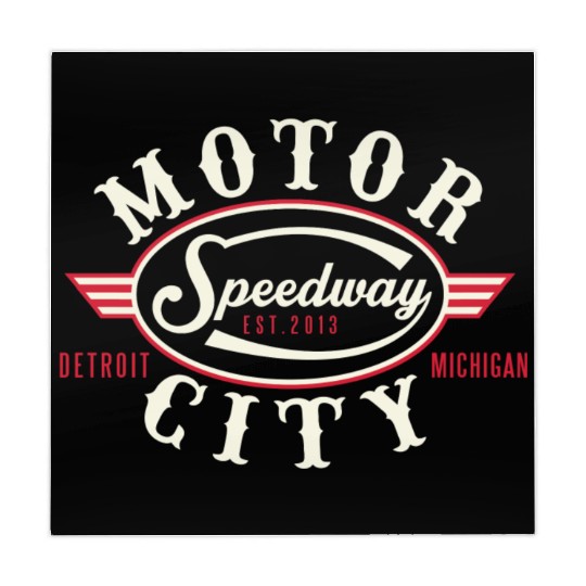 MOTOR CITY SPEEDWAY Mahjong Mats