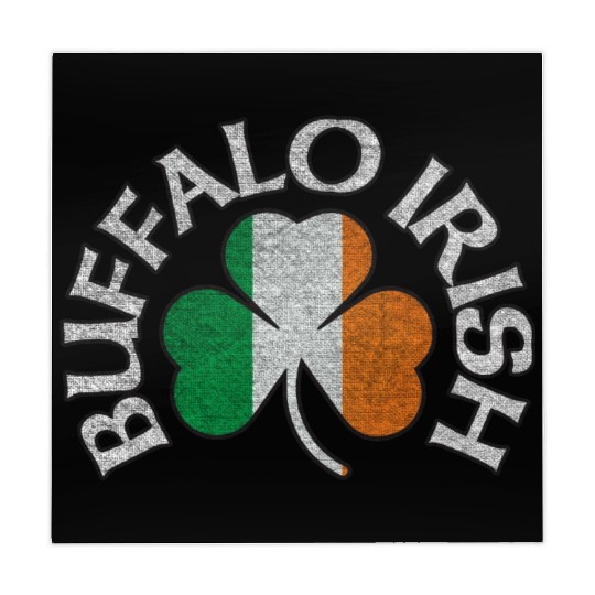 Buffalo Irish Shamrock Flag Clothing Mahjong Mats