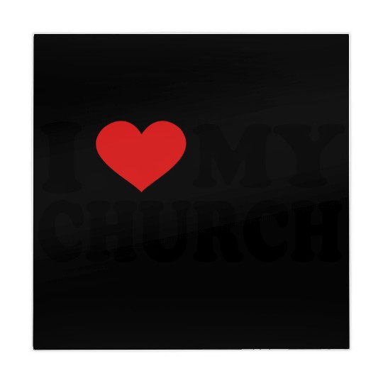 I Love my church Mahjong Mats