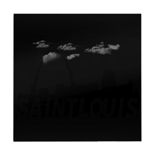 Saint St Louis Missouri Skyline Mahjong Mats