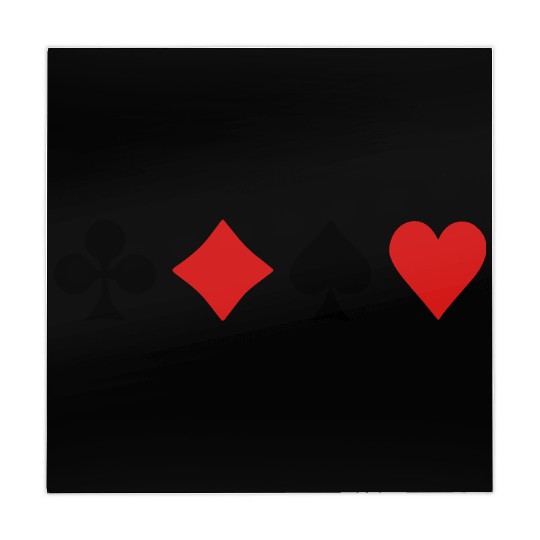 Playing Card Suits Mahjong Mats