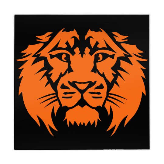 lion king animal head 7092 Mahjong Mats