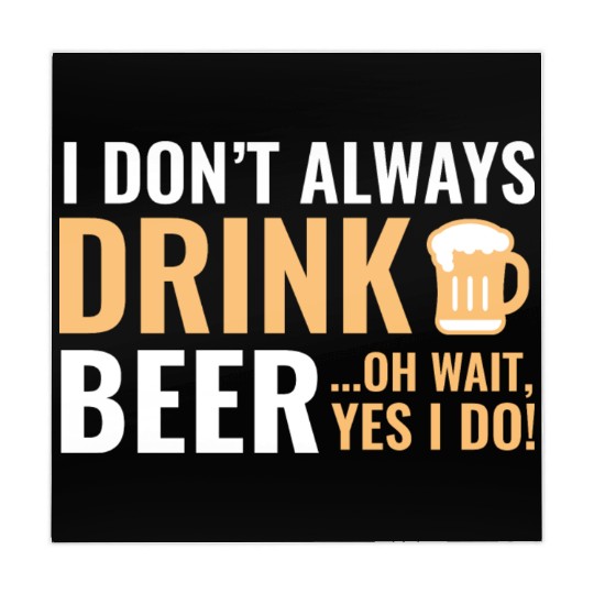 I Don't Always Drink Beer Mahjong Mats