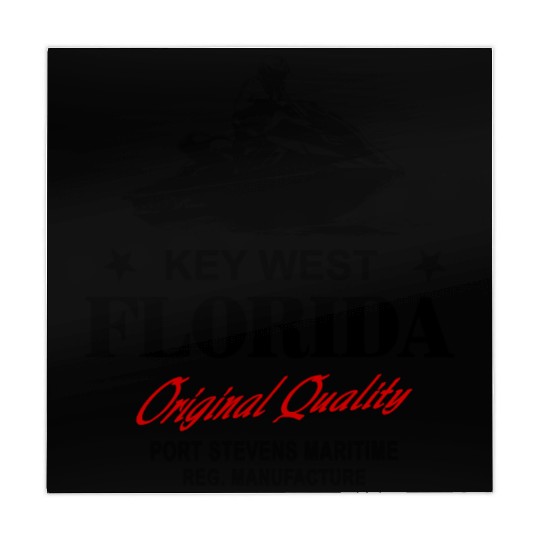 Jet Ski - Key West - Florida Mahjong Mats