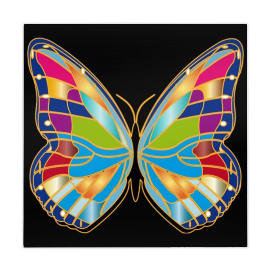 Butterfly patch Mahjong Mats