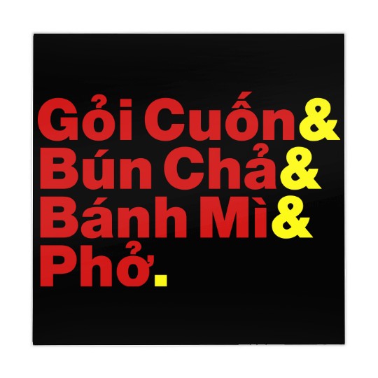 Vietnamese / Vietnam Street Food Mahjong Mats