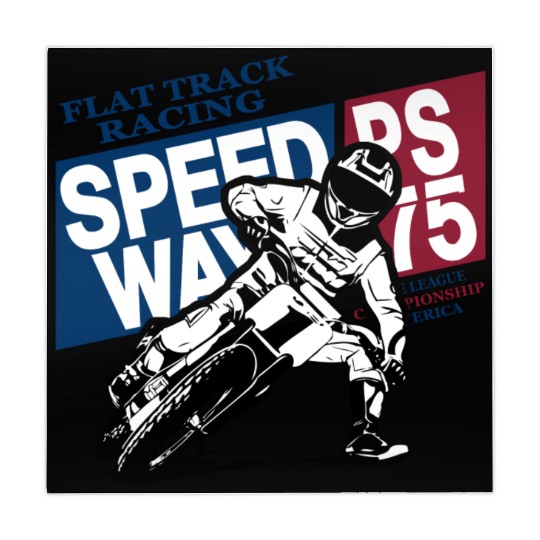 Flat Track Rider - Speedway Racing Mahjong Mats