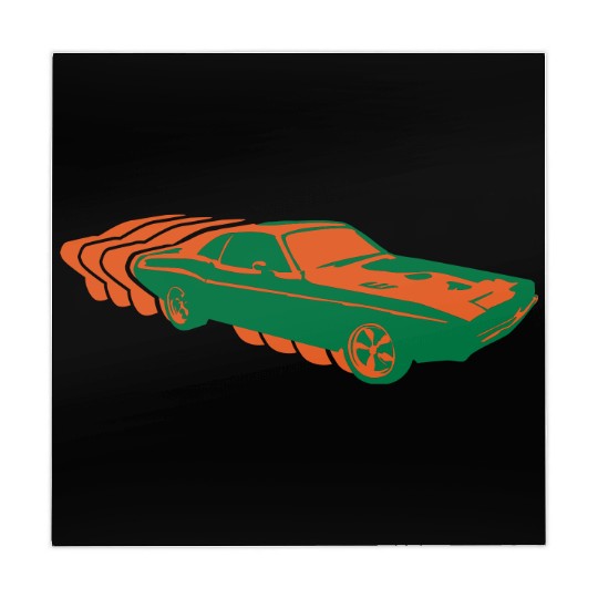 Muscle Car Mahjong Mats