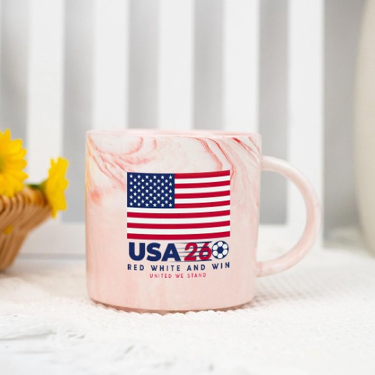 USA World Cup 2026 Marble Mugs US Soccer