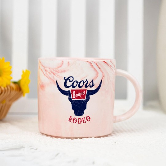 CCOORS Banquet Rodeo Marble Mugs