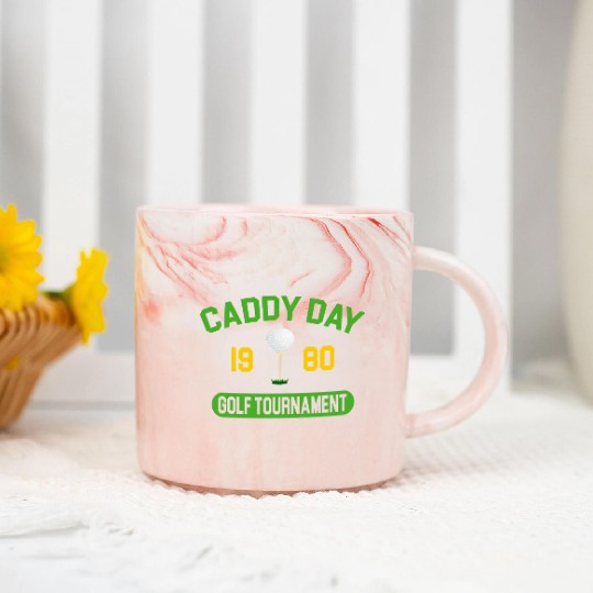 Caddy Day Golf Tournament - Caddyshack Marble Mugs
