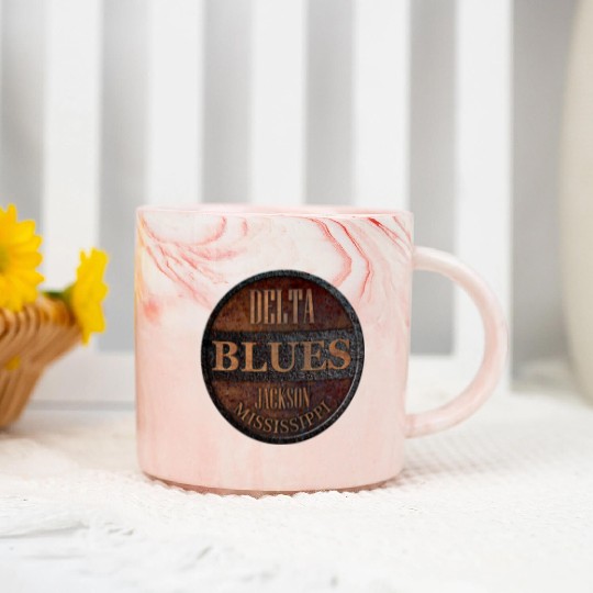 rusty delta blues jackson Marble Mugs