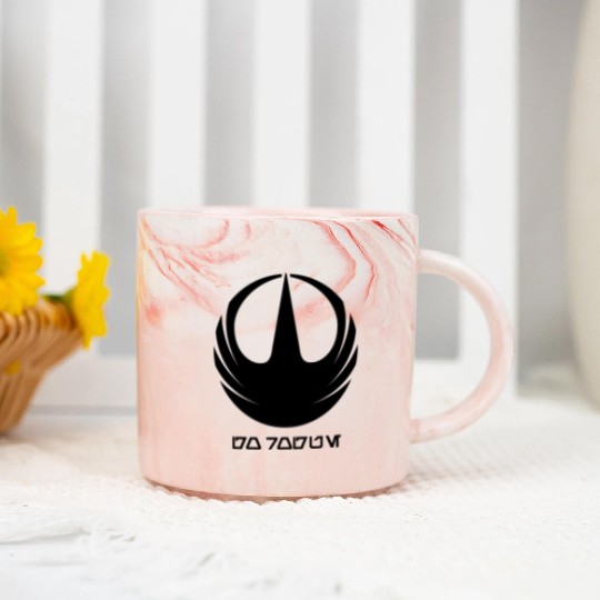 Rogue One Rebel Symbol Marble Mugs