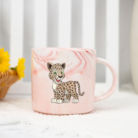 jaguar-cub-animal-wildlife Marble Mugs