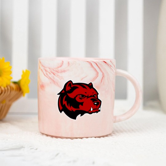 JuanRico Academy Alternate Logo Marble Mugs
