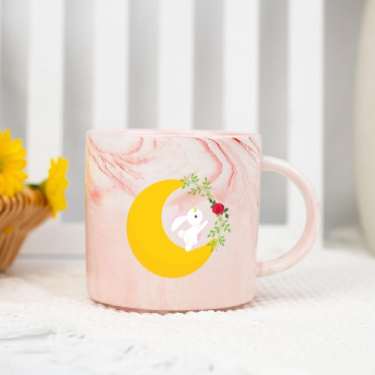 Sailor Moon Usagi and Tuxedo Mask Marble Mugs
