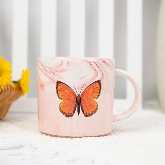 Scarce copper Marble Mugs